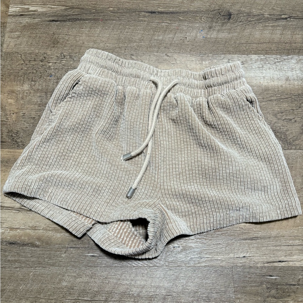 forever 21 shorts 
corduroy texture 
comfy